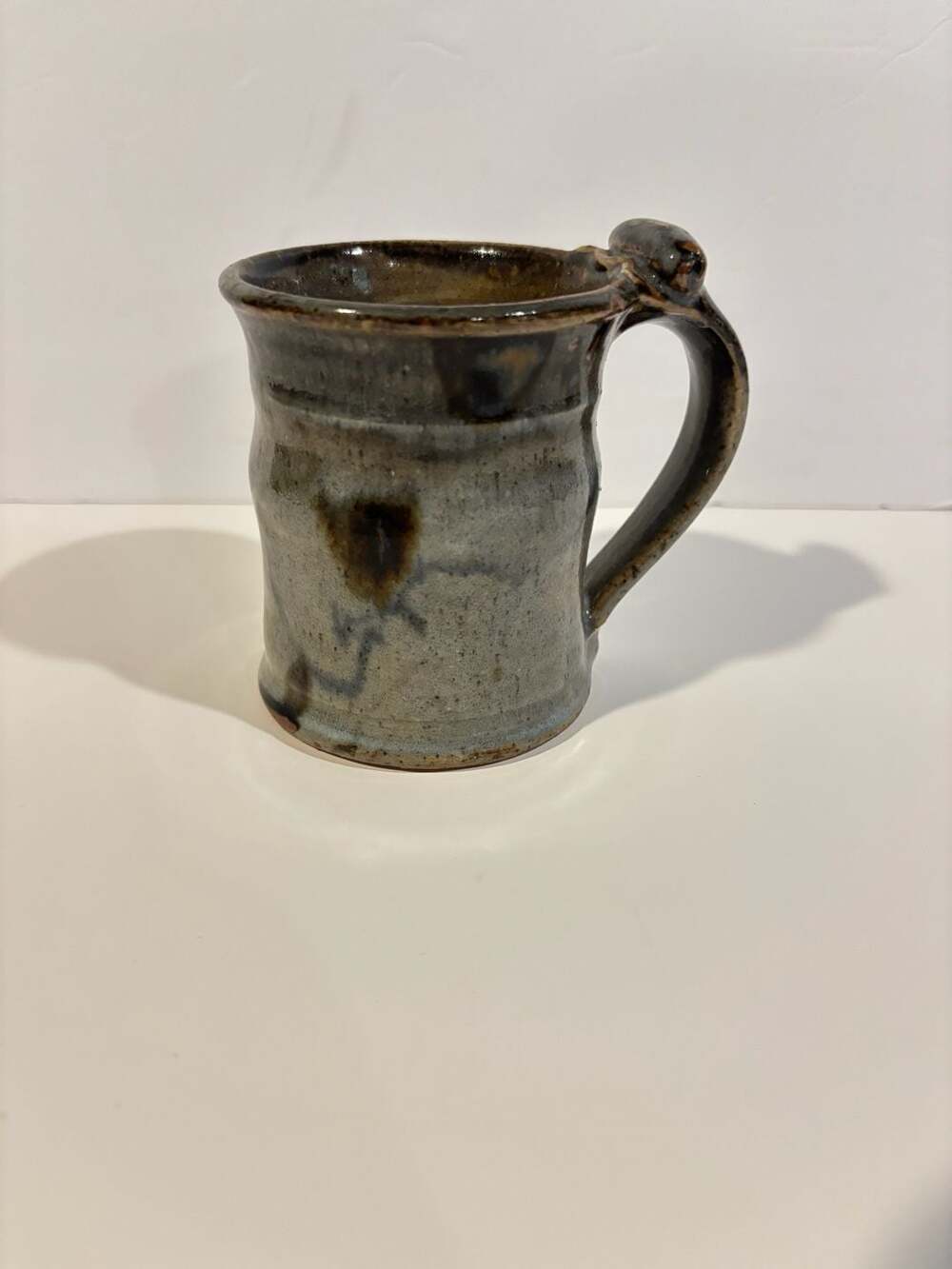 Artist John Glick Plum Tree Pottery Stoneware Mug